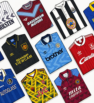 Classic football shirts