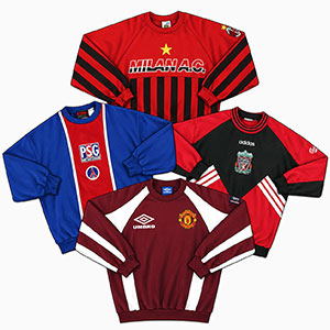 Classic football track tops